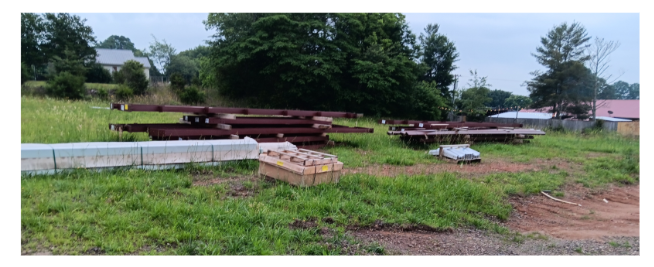 Fabricated steel framing components