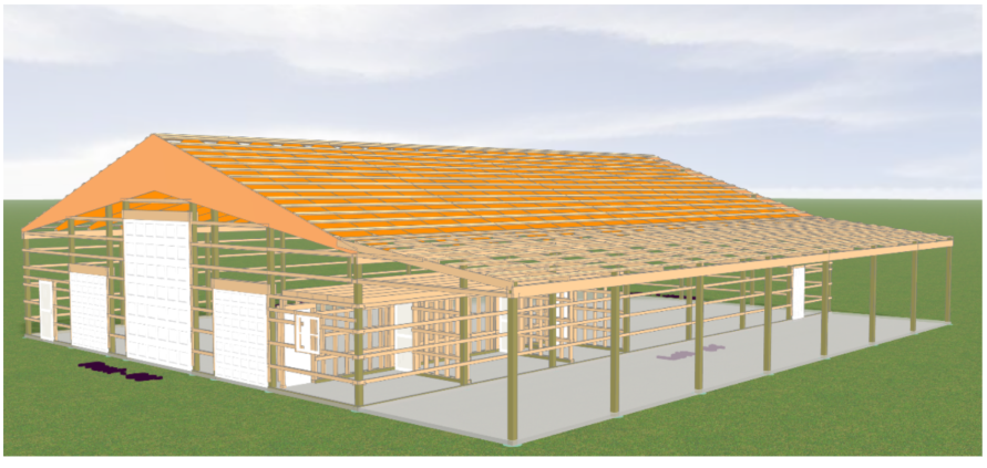 3D architectural conceptual design model